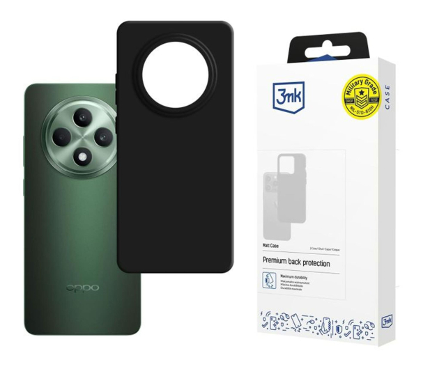 3mk Matt Case do OPPO Reno 12 F/Fs - 1355762 - zdjęcie